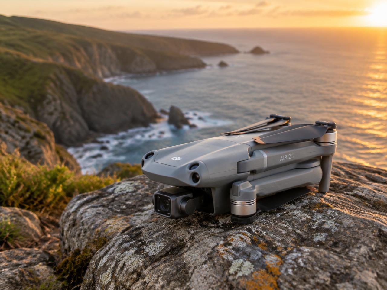 Folding 4K camera drone — photo 1
