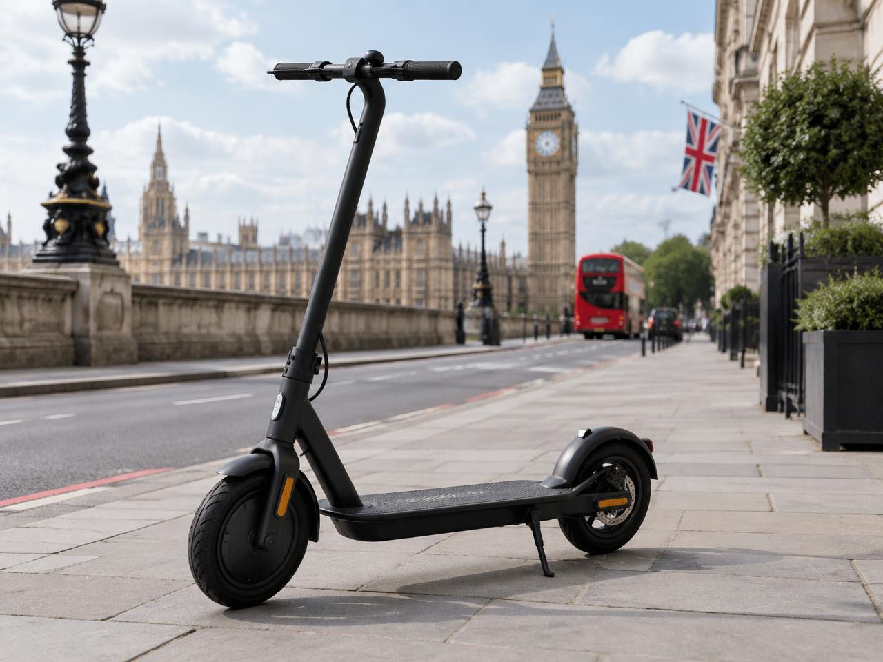 Electric scooter for city trips — photo 1