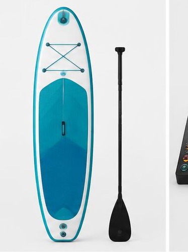 Inflatable paddleboard adventure kit