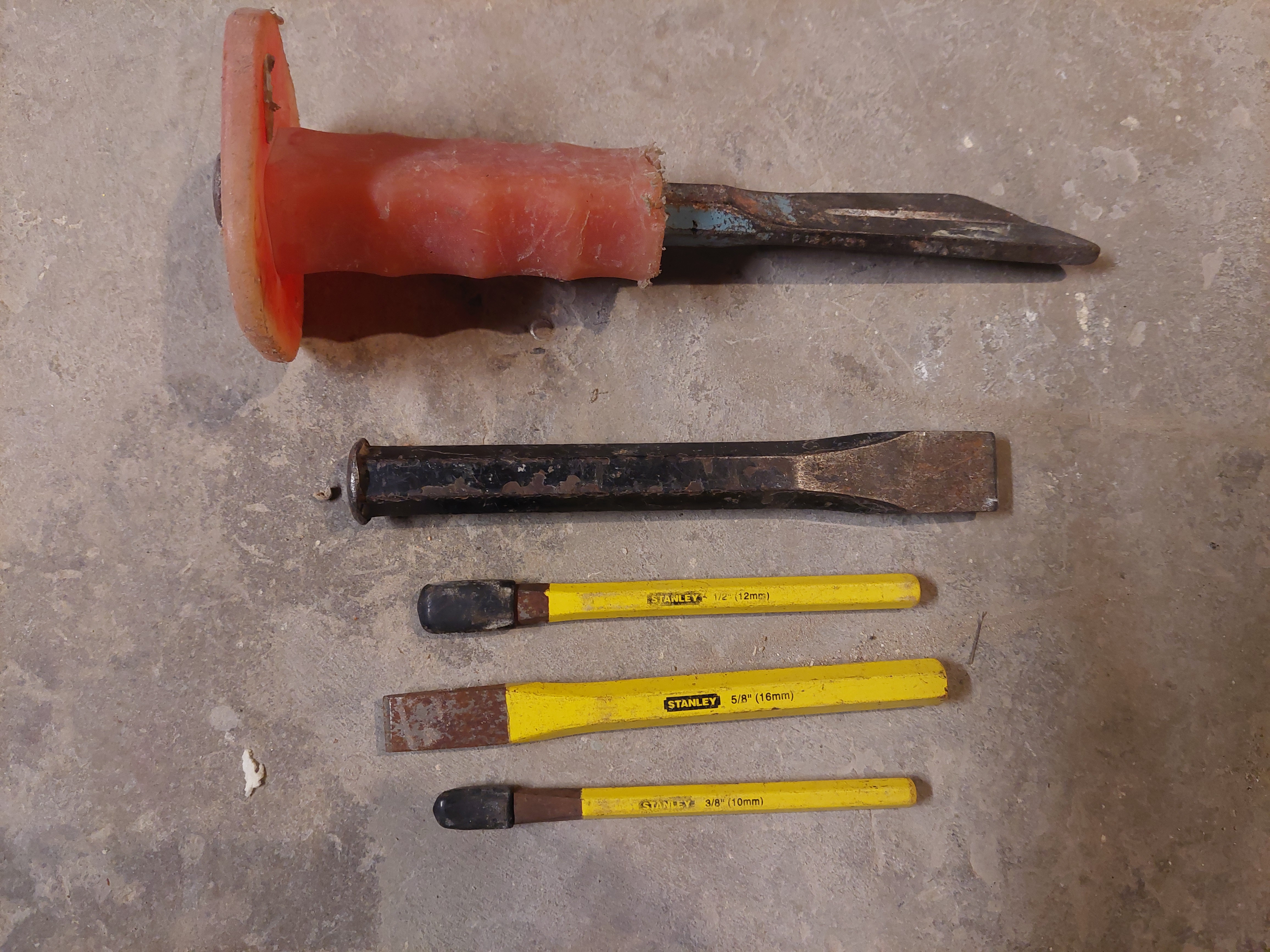 masonry chisel set — photo 1