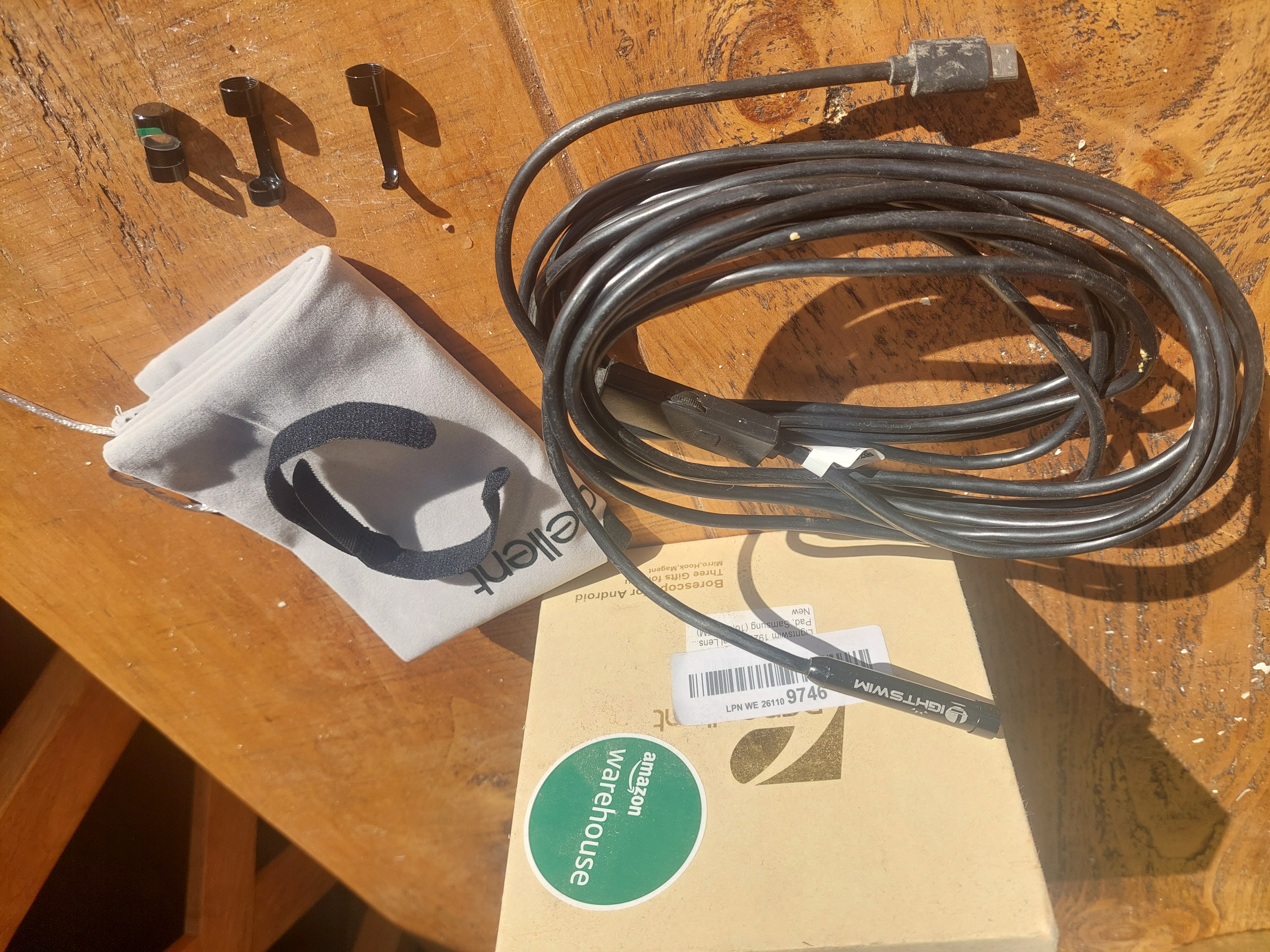 borescope camera attachment for android phone