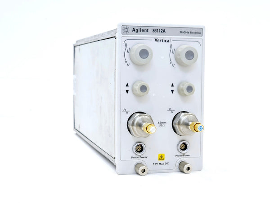 Keysight Agilent 86112A Dual Channel 20 GHz Electrical Modul