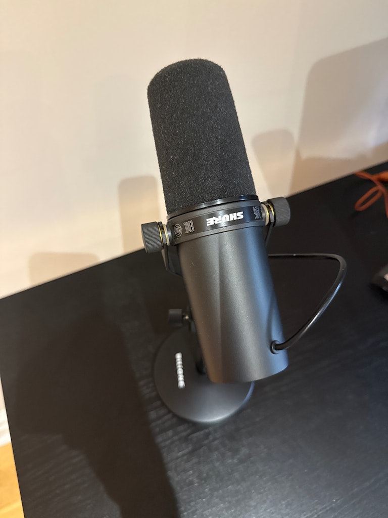 Shure microphone