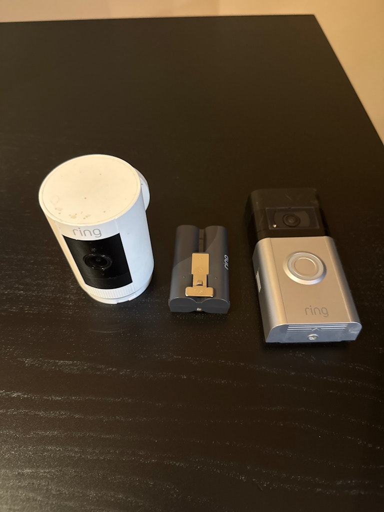 Ring camera + doorbell
