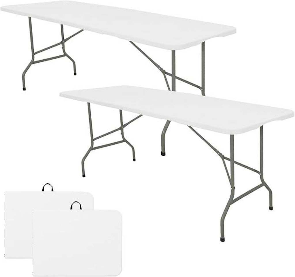 Set of 2 Folding Table 6 FT Lightweight Camping Table