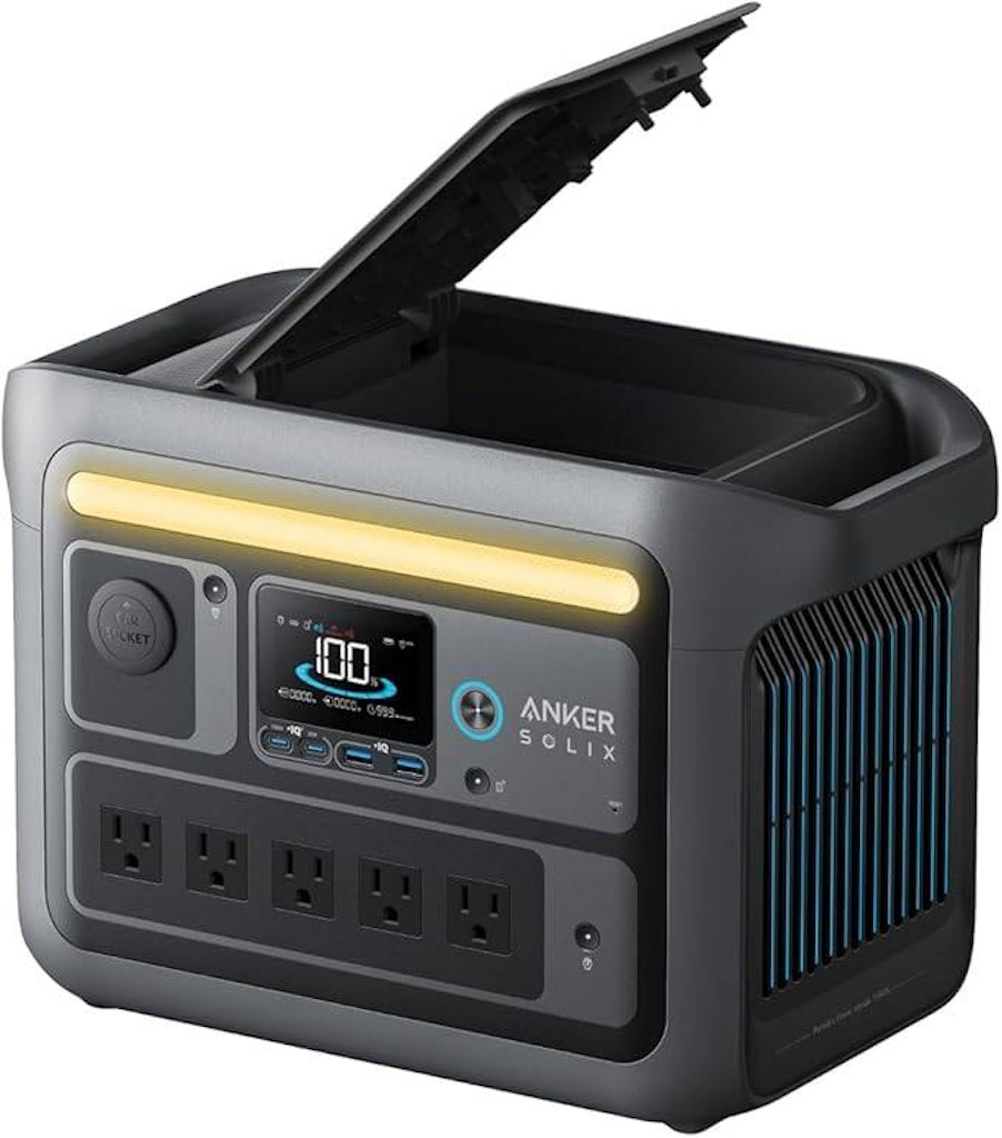 Anker SOLIX C800 Portable Power Station, 1200W (Peak 1600W)