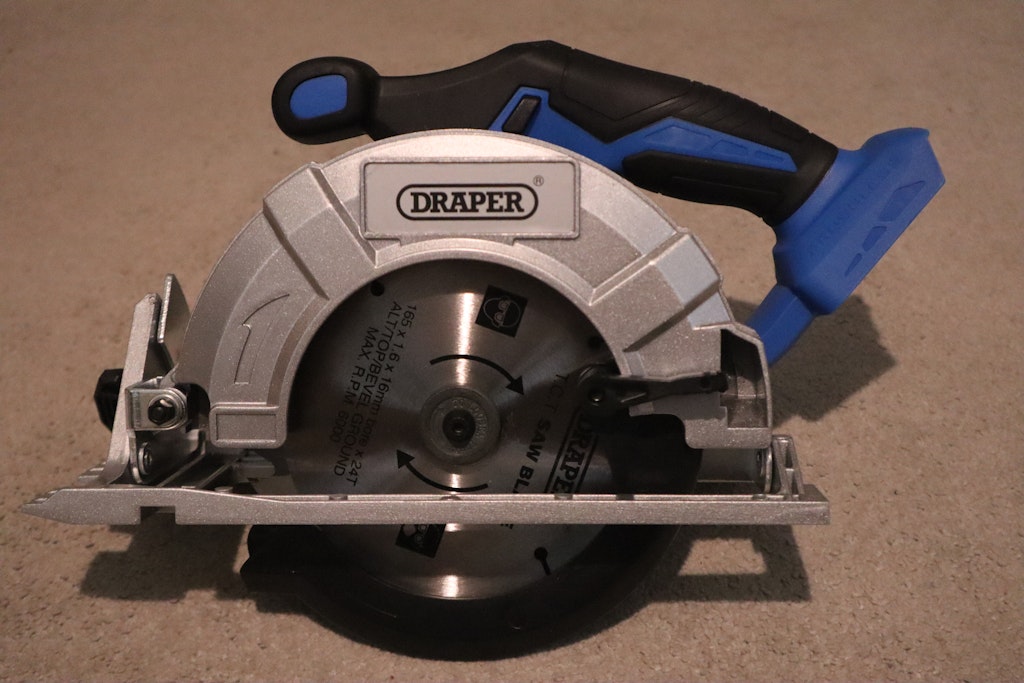 Draper 20V Brushless Circular Saw – Battery System Included