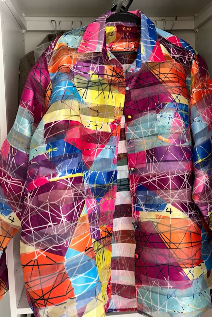Muwa Oversized Long Sleeve Shirt - Technical Organza